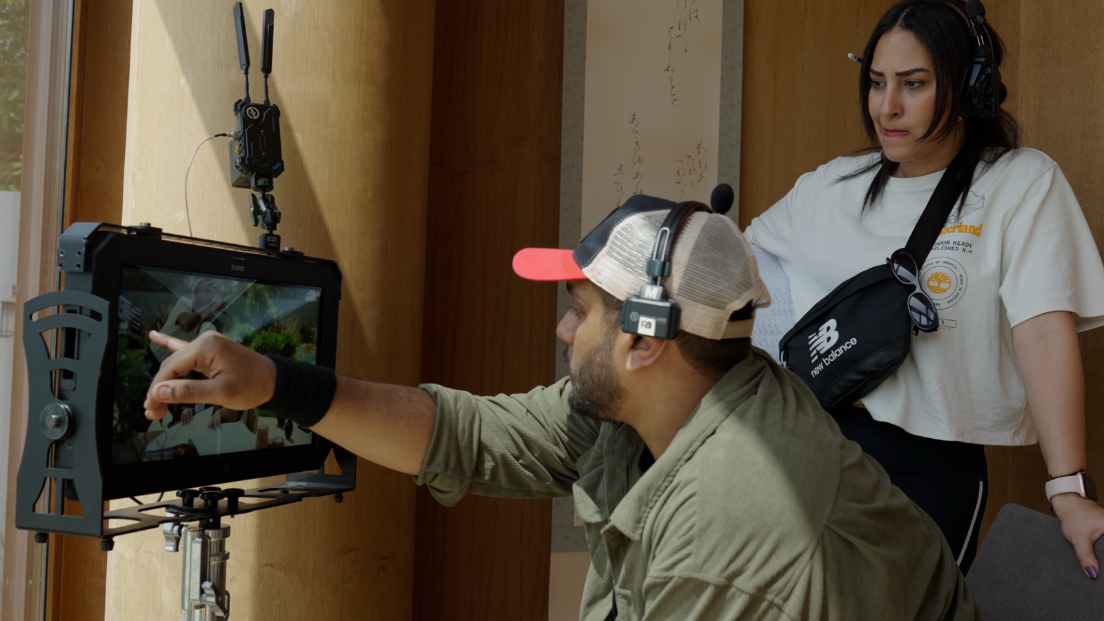 Behind the scenes on a ProAngles shoot