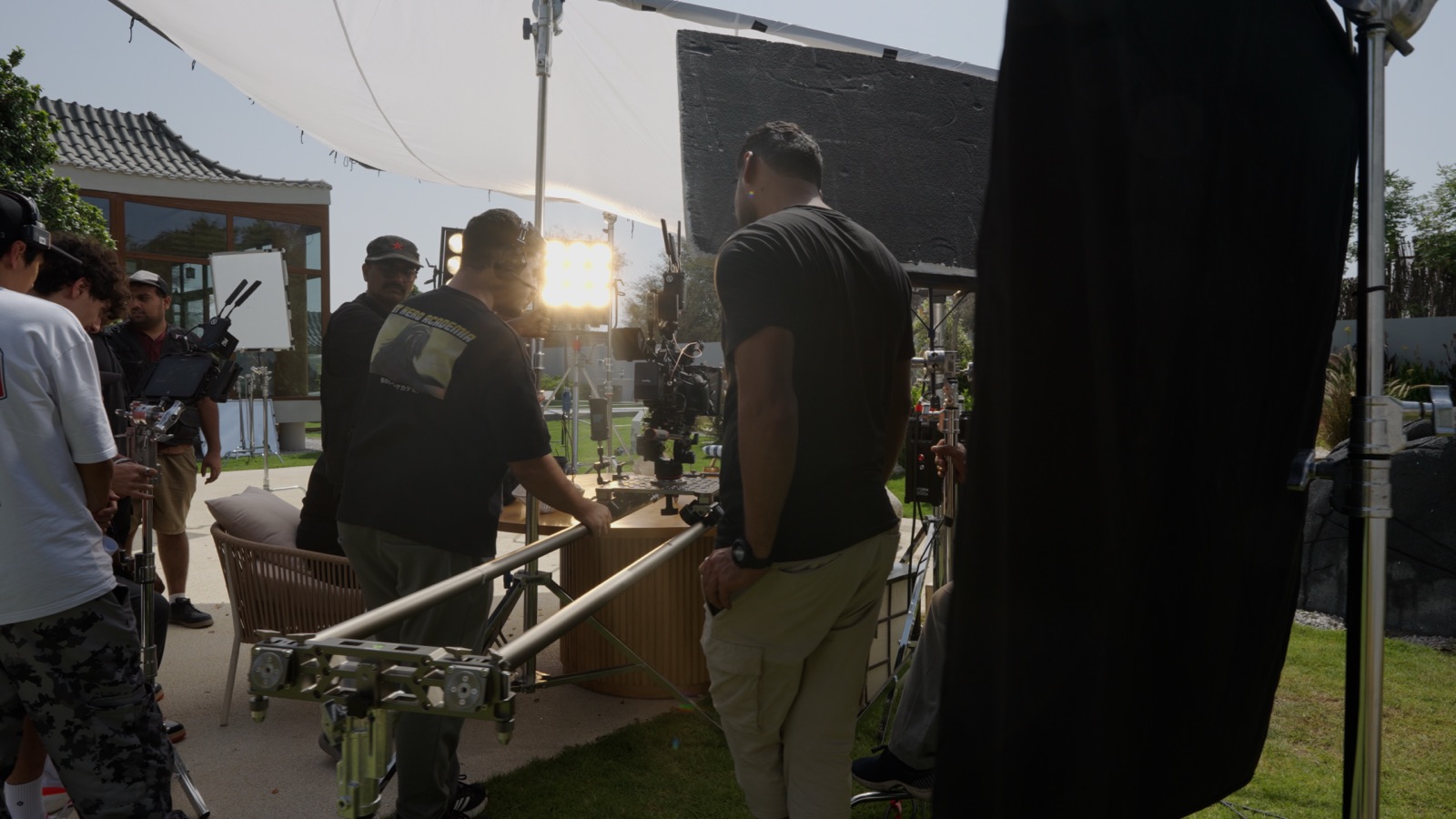 Behind the scenes on a ProAngles shoot