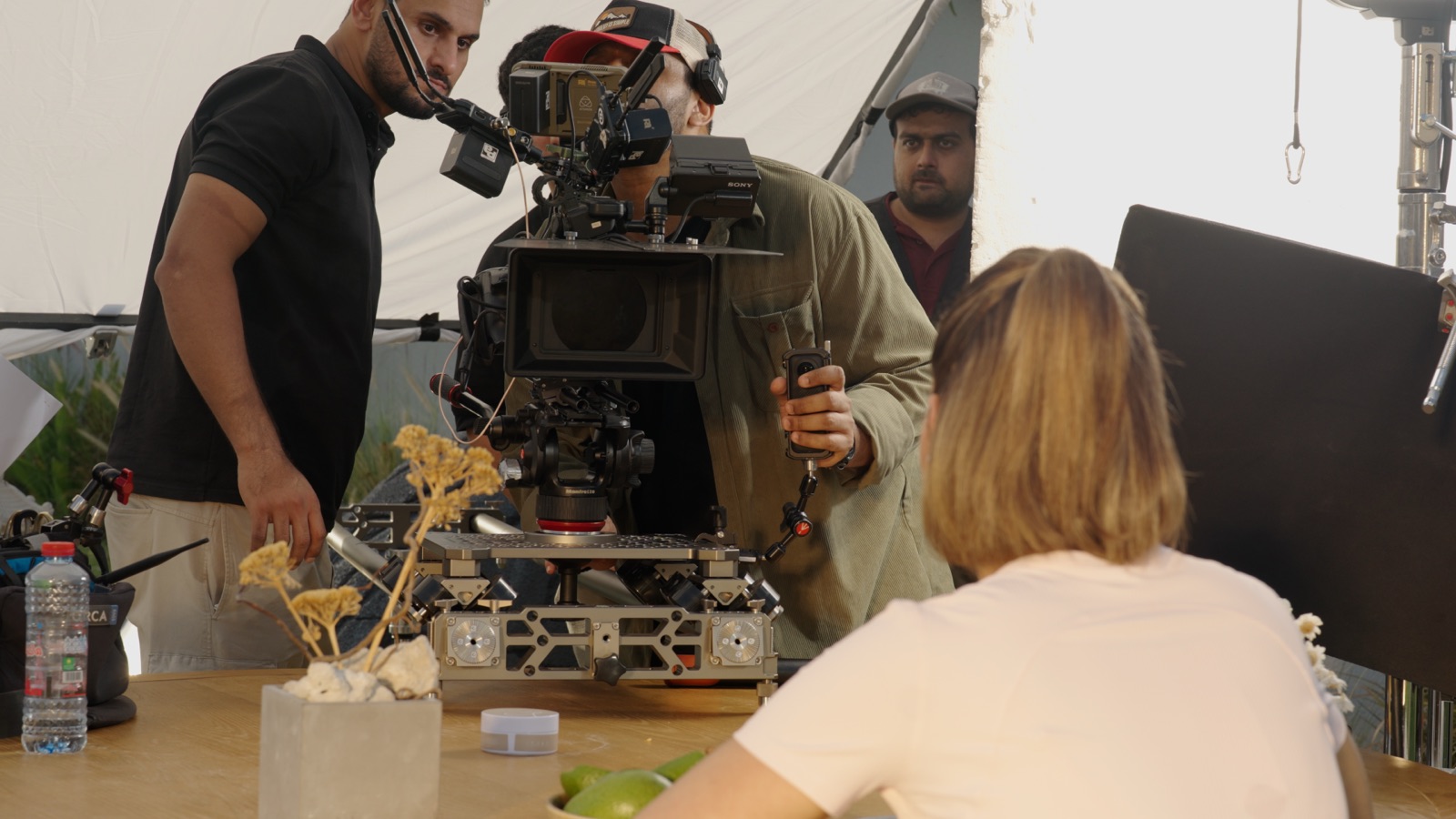 Behind the scenes on a ProAngles shoot