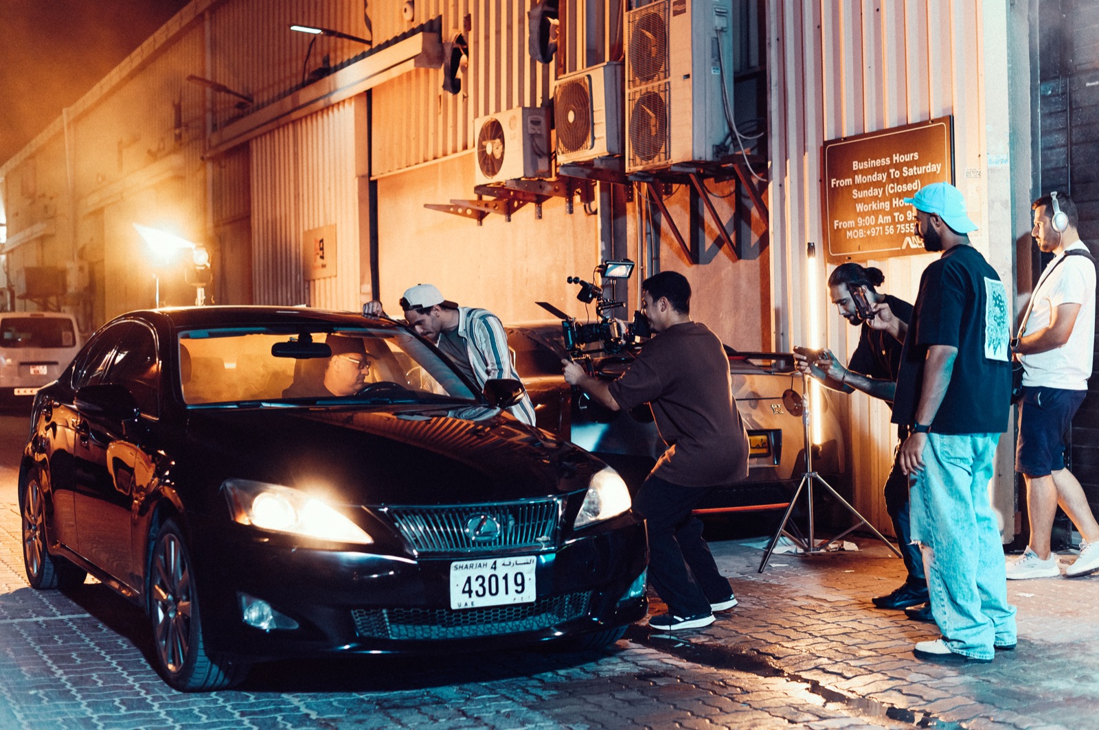 Behind the scenes on a ProAngles shoot