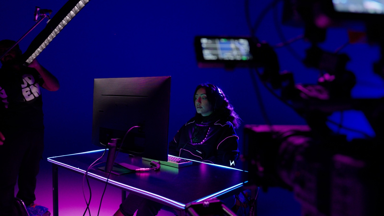 Behind the scenes on a ProAngles shoot