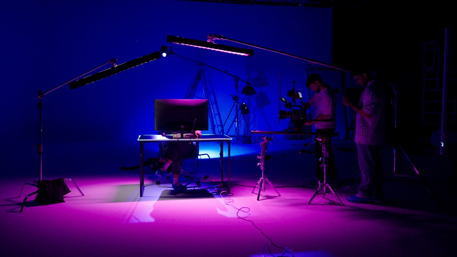 Behind the scenes on a ProAngles shoot