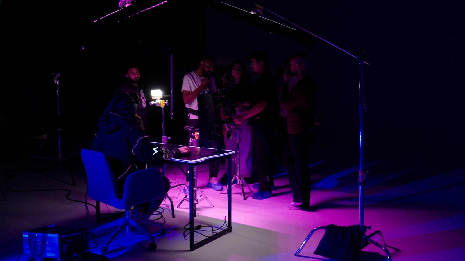 Behind the scenes on a ProAngles shoot