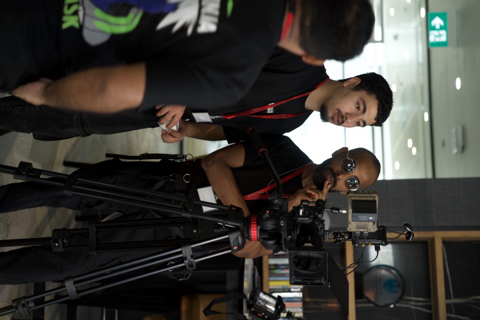 Behind the scenes on a ProAngles shoot