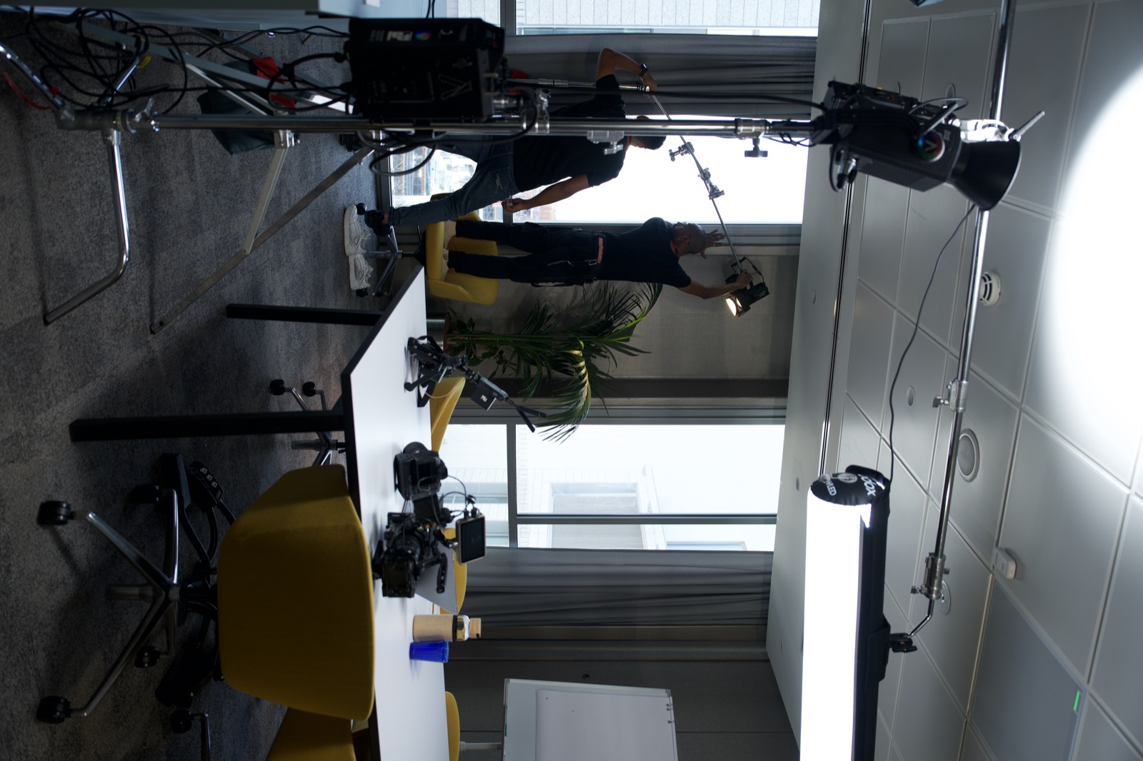 Behind the scenes on a ProAngles shoot